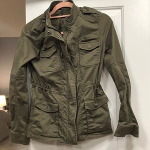 Express Green Military Jacket